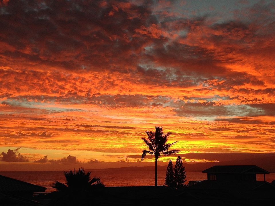 Sunset from Porch 