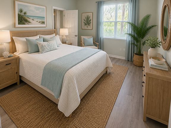 Master Bedroom (AI staged)