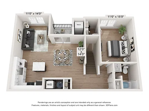 Floor plan Birch 2