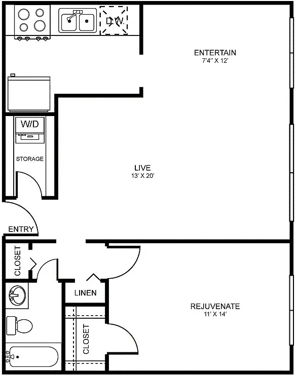 Floor plan A1