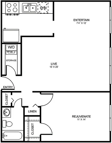 Floor plan A1