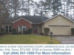 1399 Sisters Ct, Lawrenceville, GA 30043