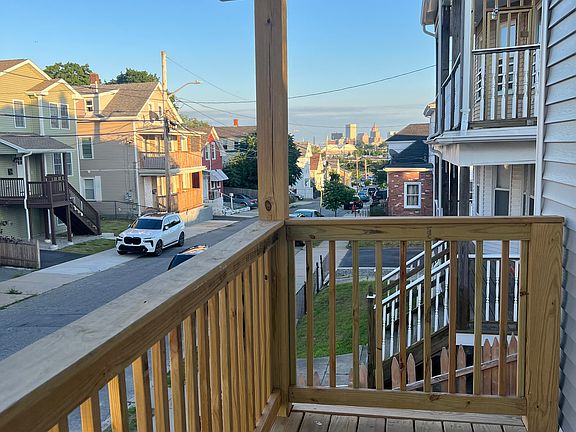 View from front porch over street