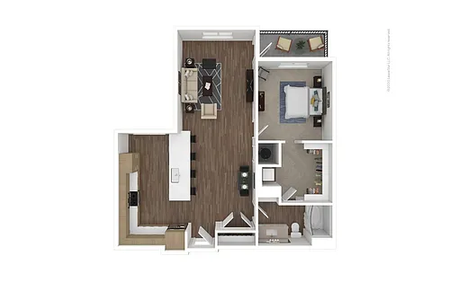 Floor plan A18 On Deck