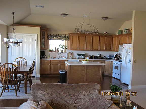 Kitchen, bar, pantry and dining area