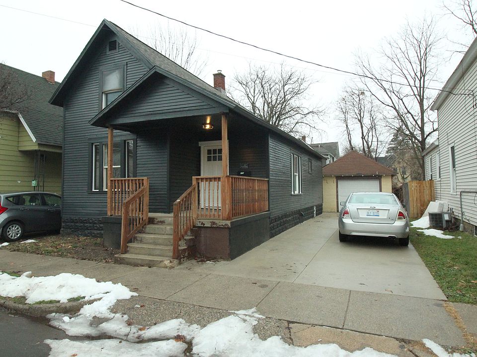 exterior of house and garage