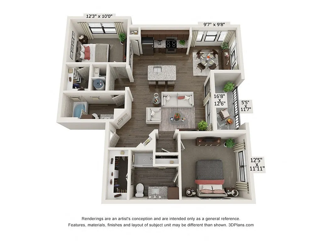 Floor plan B2