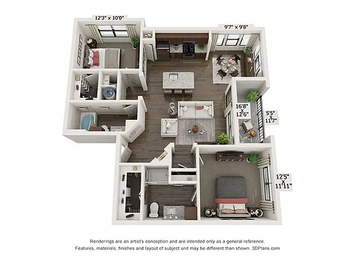 Floor plan B2