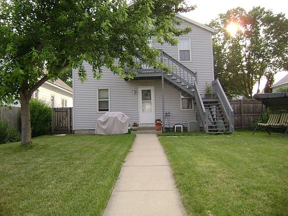 HUGE backyard w/view of private entrances