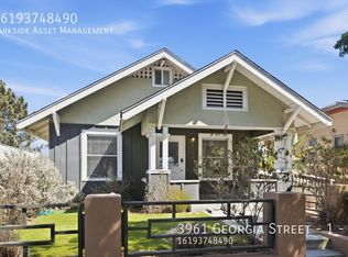 3961 Georgia St #1, San Diego, CA 92103