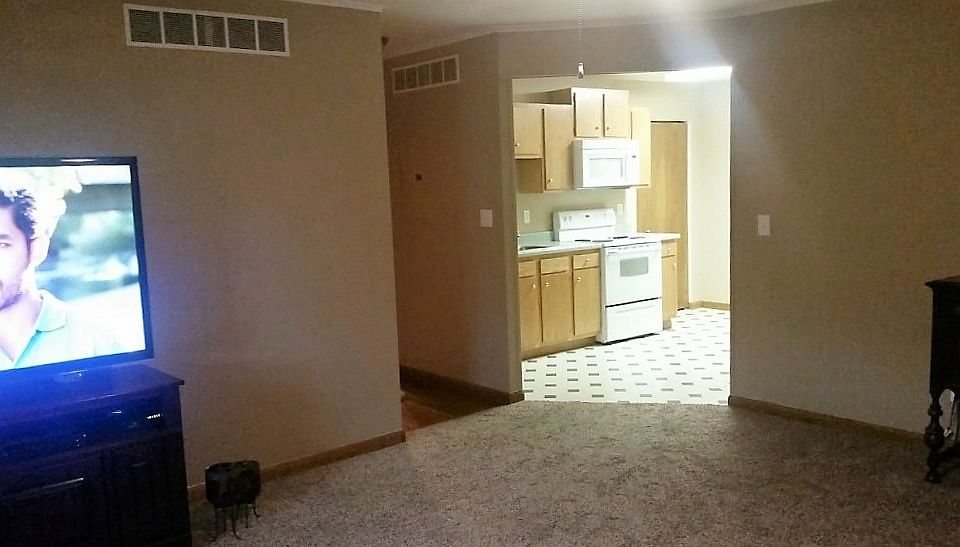 kitchen view from living room