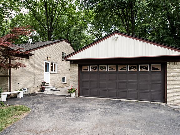 Large driveway