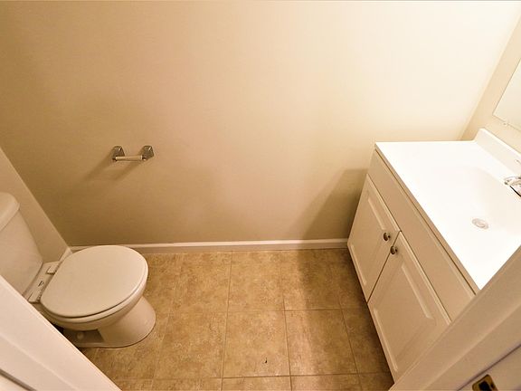 First floor half bathroom