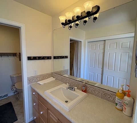 Mater Bath Sink Area--Shower /Bath adjoining