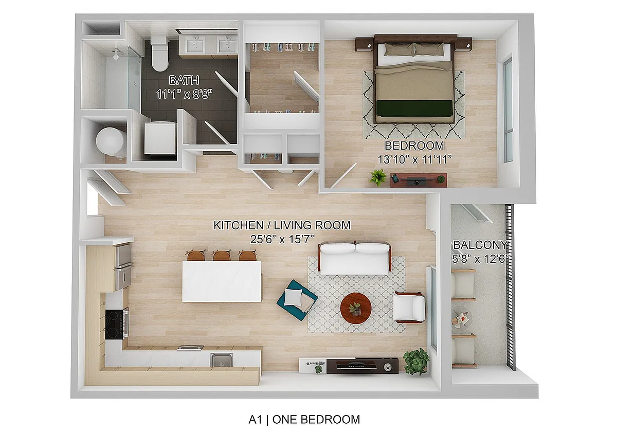 Floor plan A1