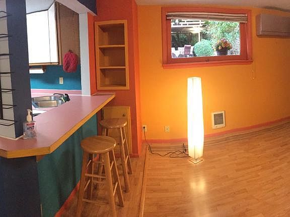 View of the entire living space from living room