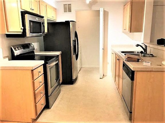 Washing and Dryer in the back