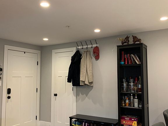 Entrance and coat closet