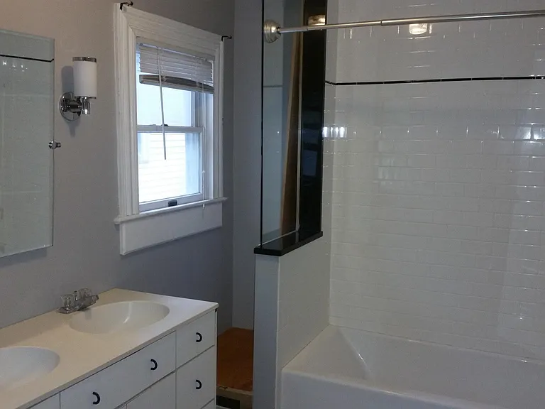 New tiled shower