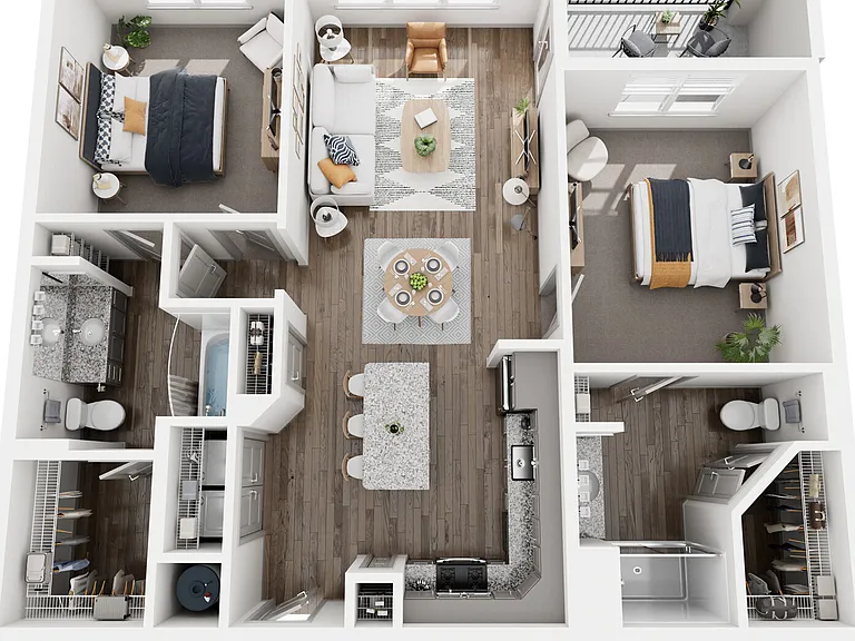 Center West Apartments — Photo 9