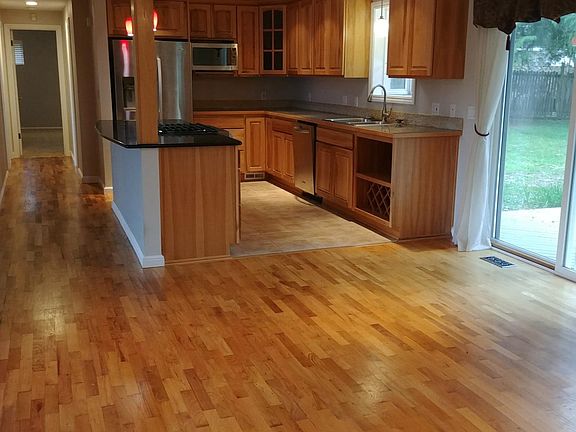 from family/dining area to kitchen