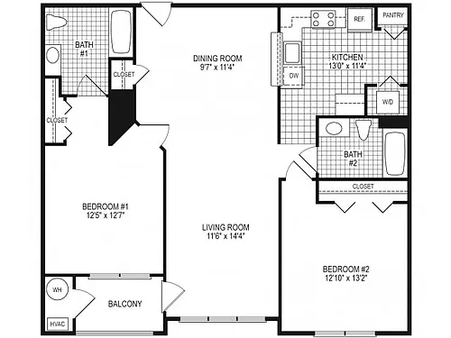 Floor plan Hampstead