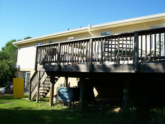Backyard deck