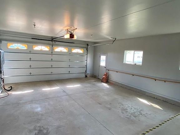 Interior of attached garage