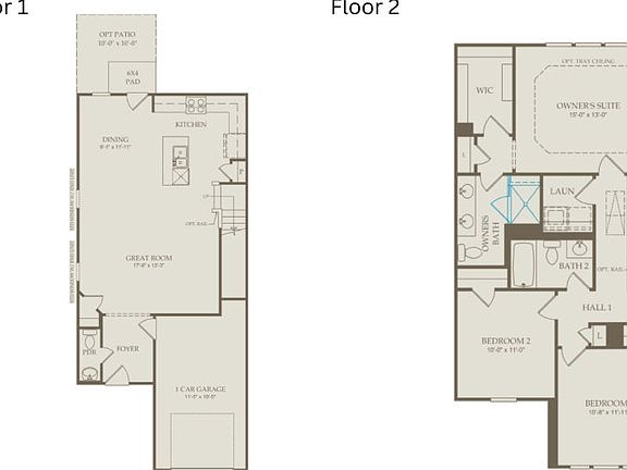 Floor Plan Level 1 Level 2