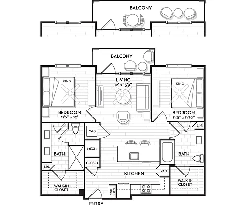Floor plan Brigantine