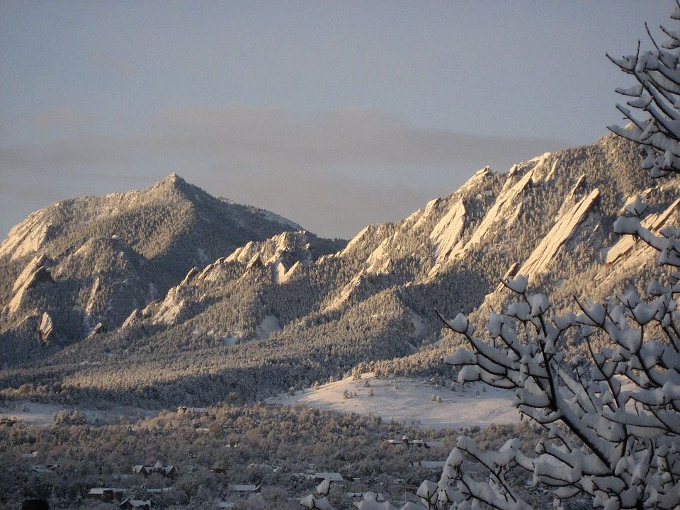 View of Flatirons