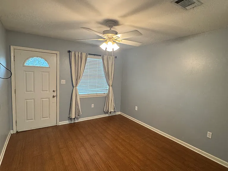 Living room & front door