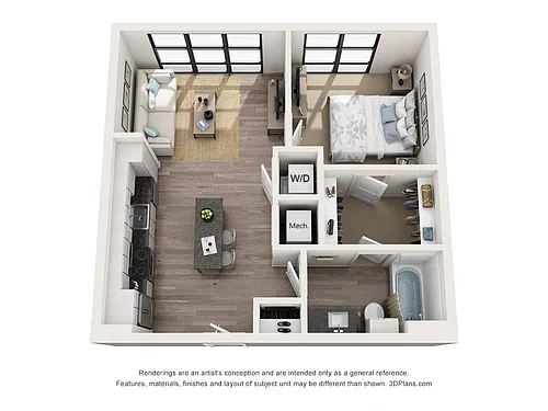 Floor plan A1A