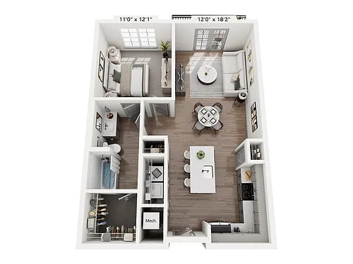 Floor plan Frida
