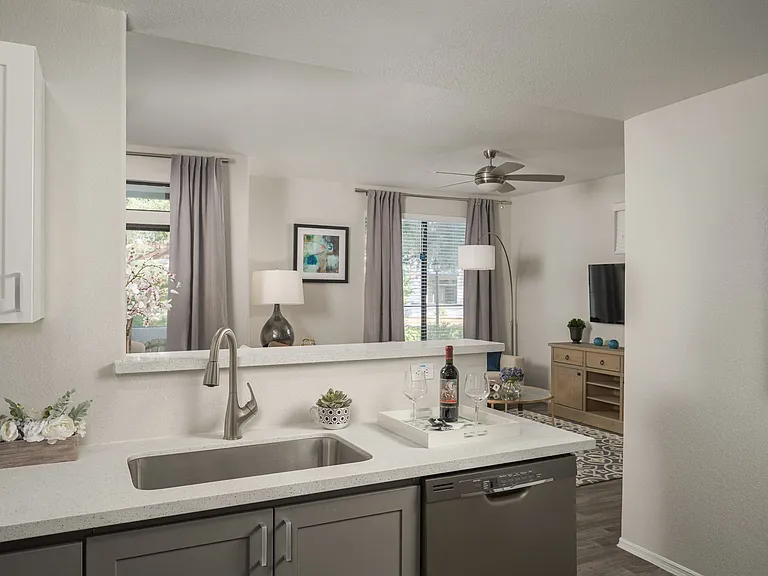 Modern kitchen at Trevi Apartment Home