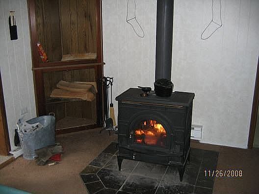Woodstove - Primary Heat Source