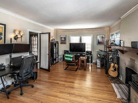 Spacious living area with tons of natural light