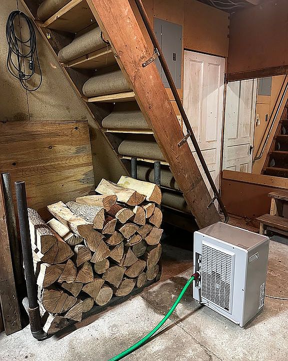 Stairs to loft