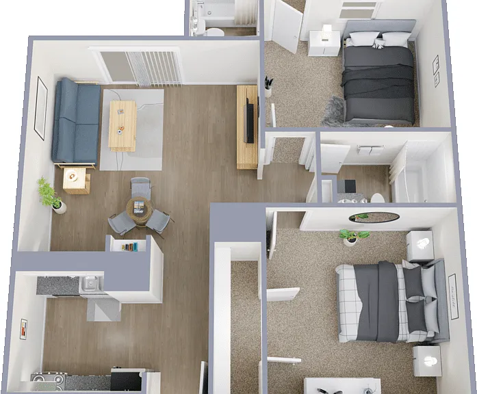The Galveston Floorplan Diagram