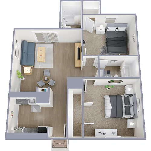 Floor plan The Galveston