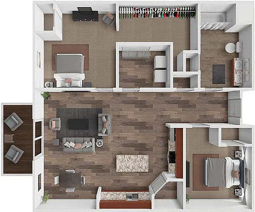 Floor plan Fillmore