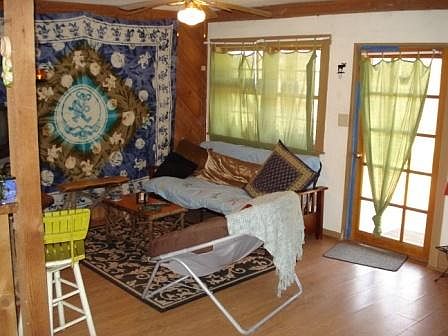 Living Area with Light & Fan