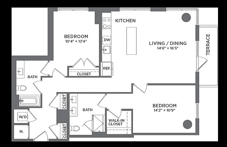 Floor plan B3