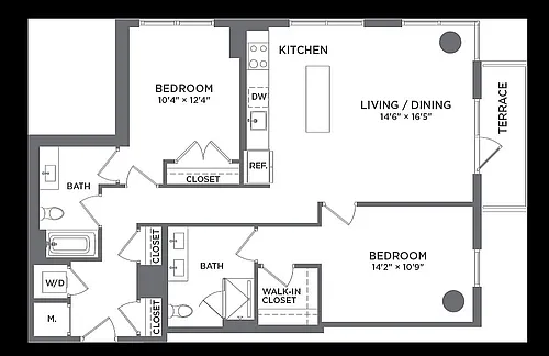 Floor plan B3