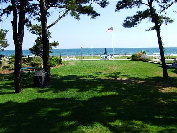 ocean view from front porch