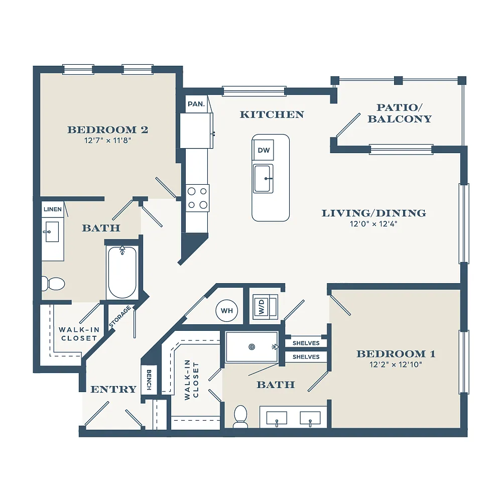 Floor plan B2