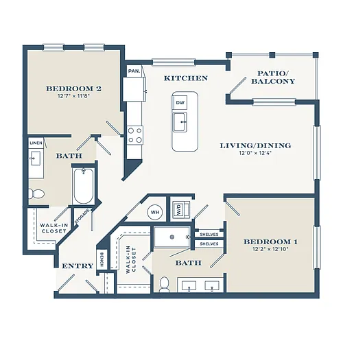 Floor plan B2