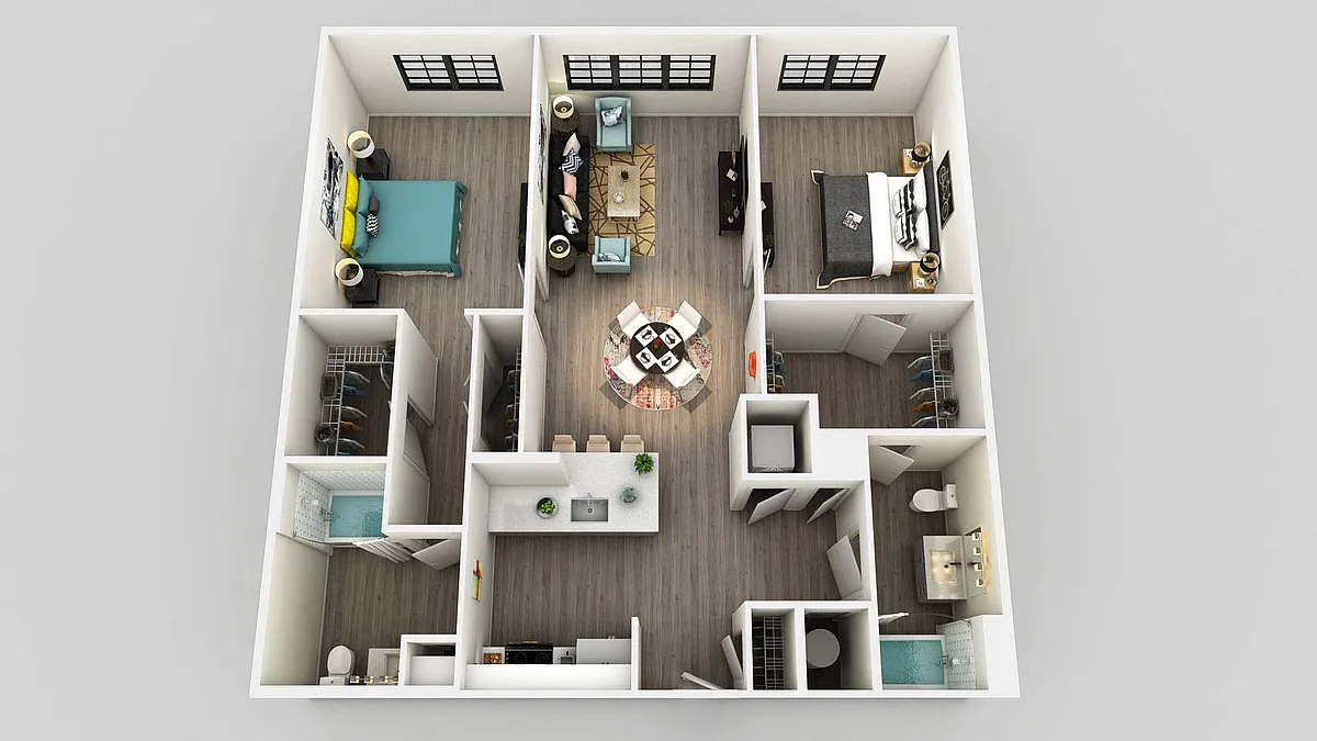Floor plan B2