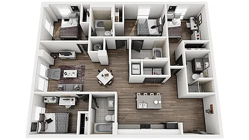Floor plan Boulder D