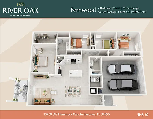 Floor plan Fernwood